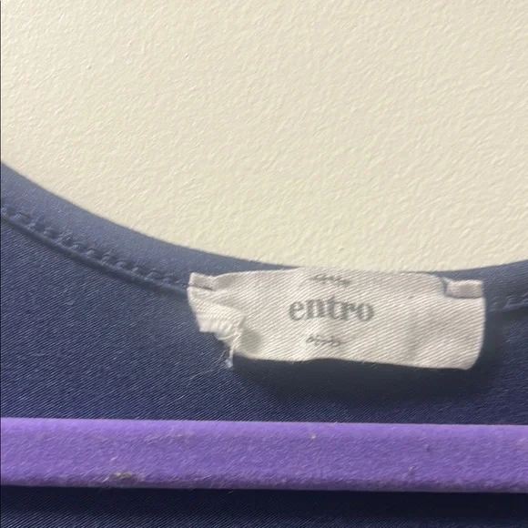 Entro Navy Blue Maxi Dress - Picture 4 of 4